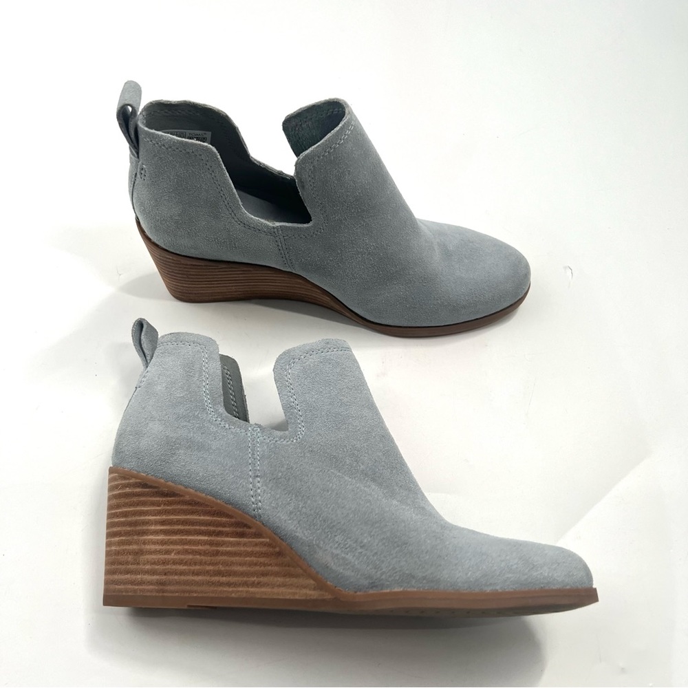 TOMS  Slate Kallie Wedge Bootie